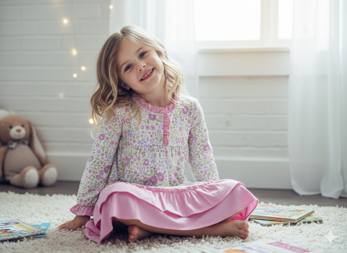 EVERLY’S FLOWERS NIGHTGOWN