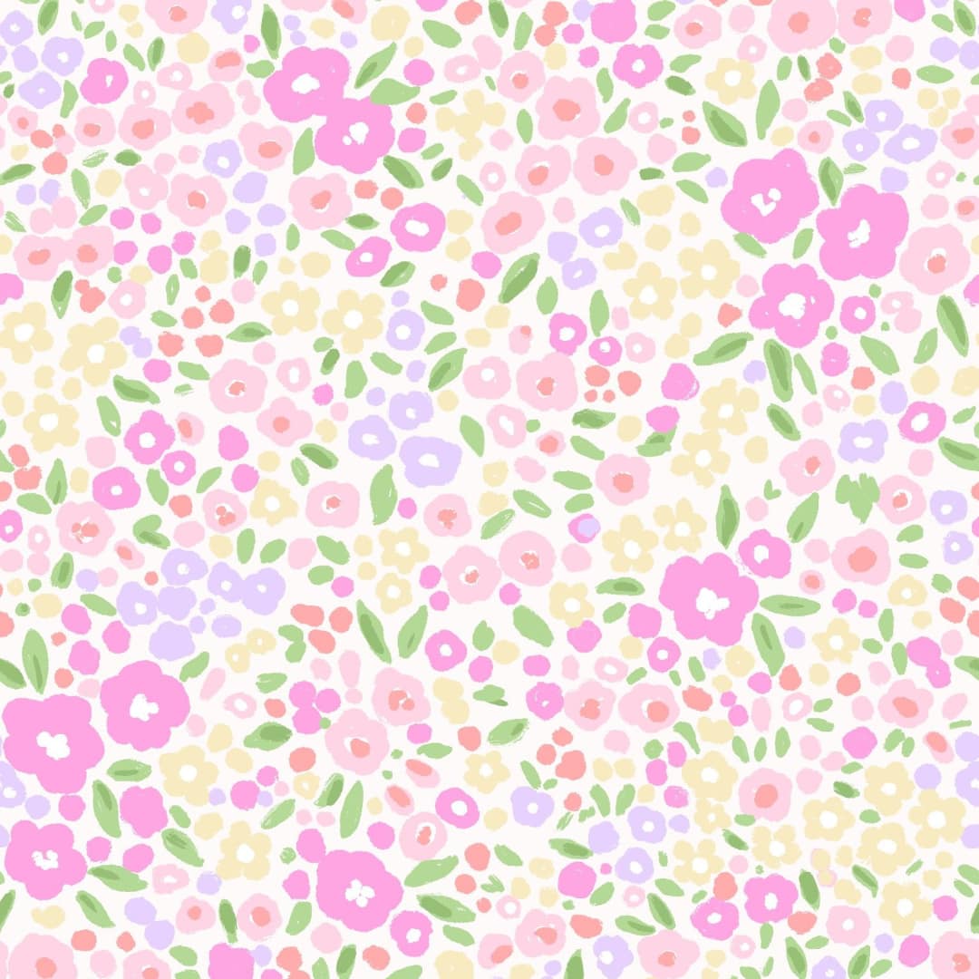 EVERLY’S FLOWERS RUFFLE BIB BUBBLE