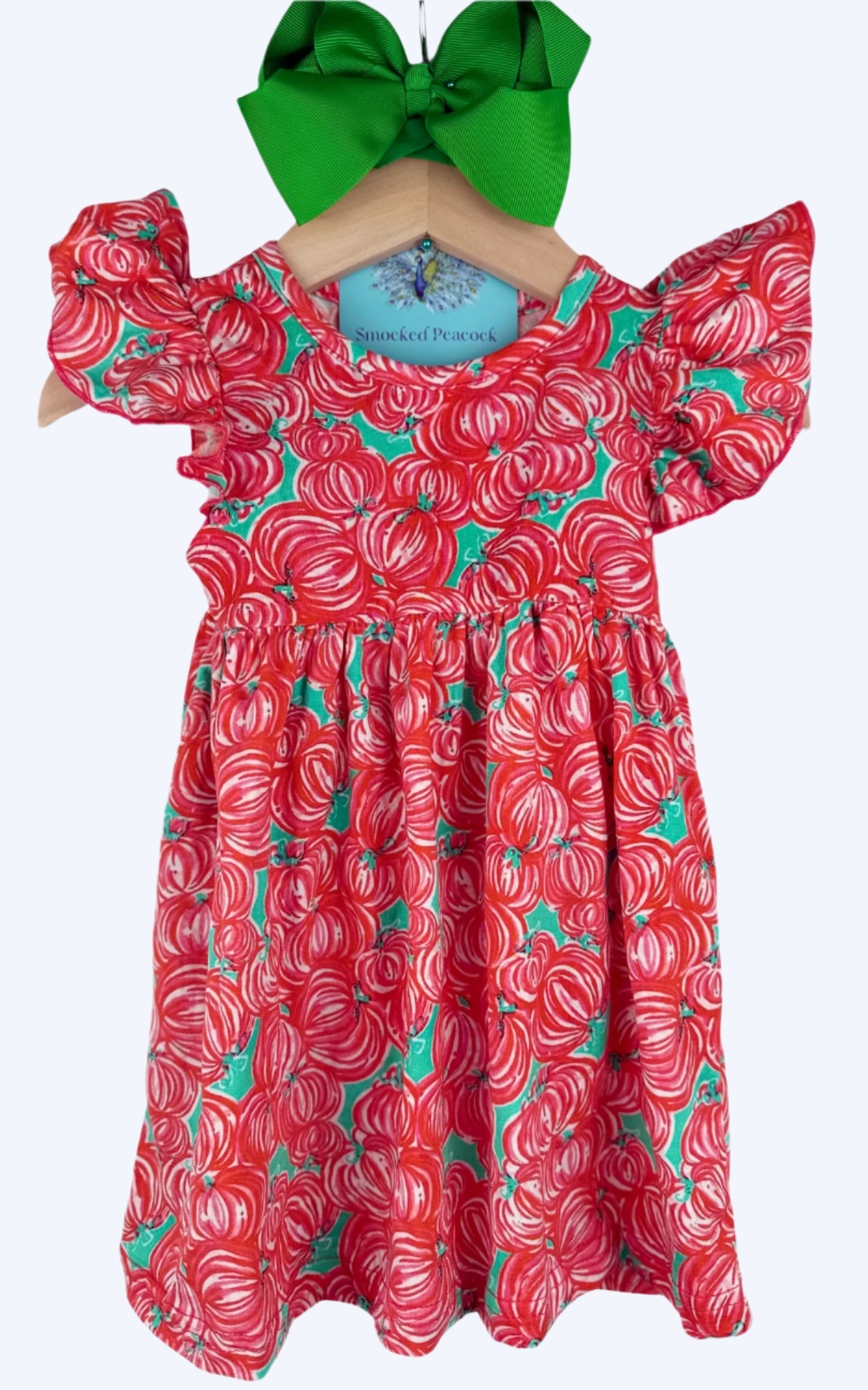 THANKSGIVING PUMPKIN PATCH - TWIRL DRESS