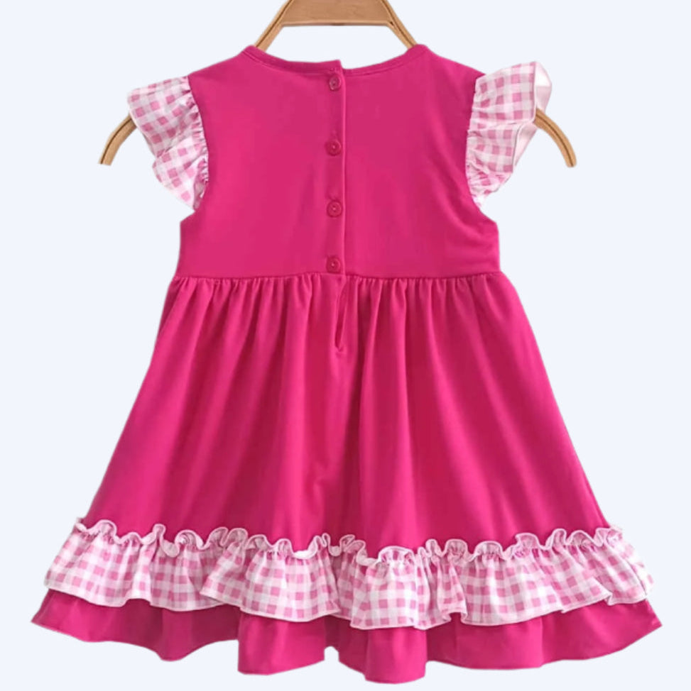 PINK PRINCESS SMOCKED DRESS – SWEET, PLAYFUL & PICTURE-PERFECT