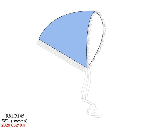 Baby Blue Girls Headcovering