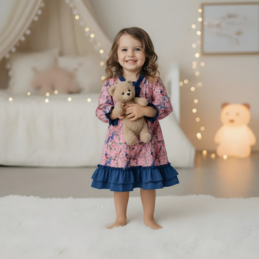 Grandmillennial Peacock Nightgown