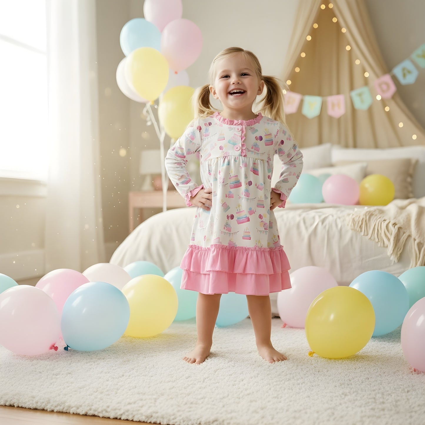 BIRTHDAY CAKE DREAMS NIGHTGOWN