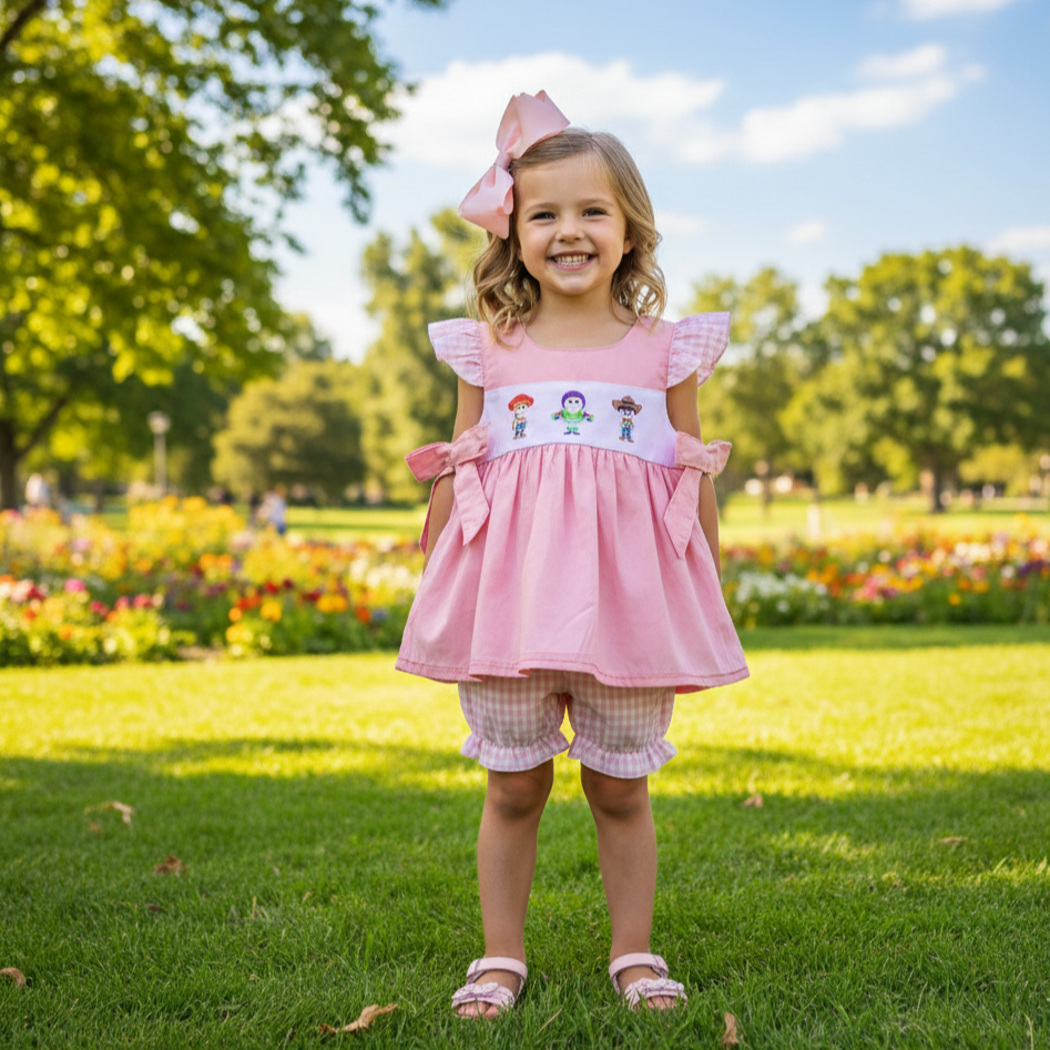 MAGICAL - TOY FRIENDS - GIRLS SHORTS SET