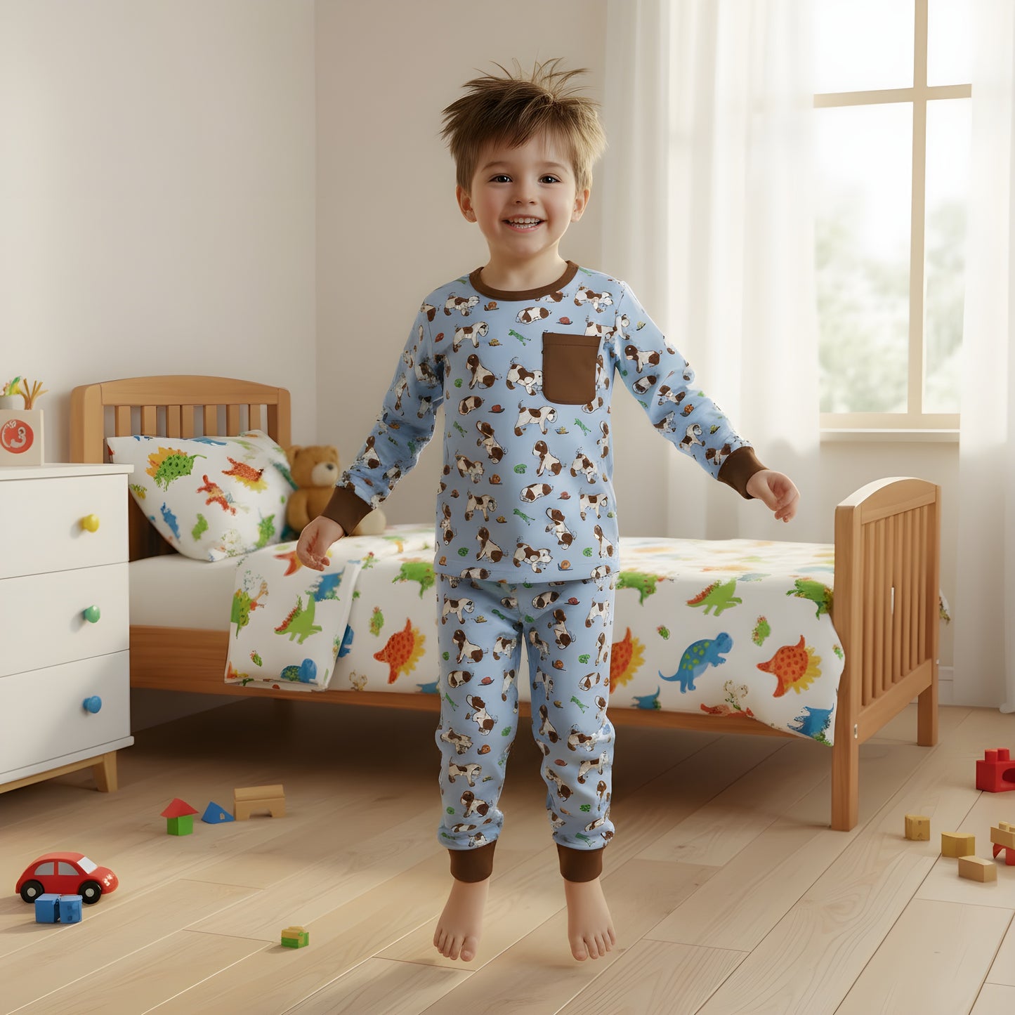 Snips And Snails And Puppy Dogs Tails Boys Pajama Set