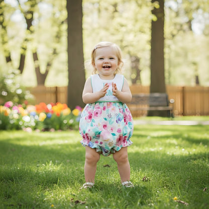I LOVE MOM - EMBROIDERED BUBBLE