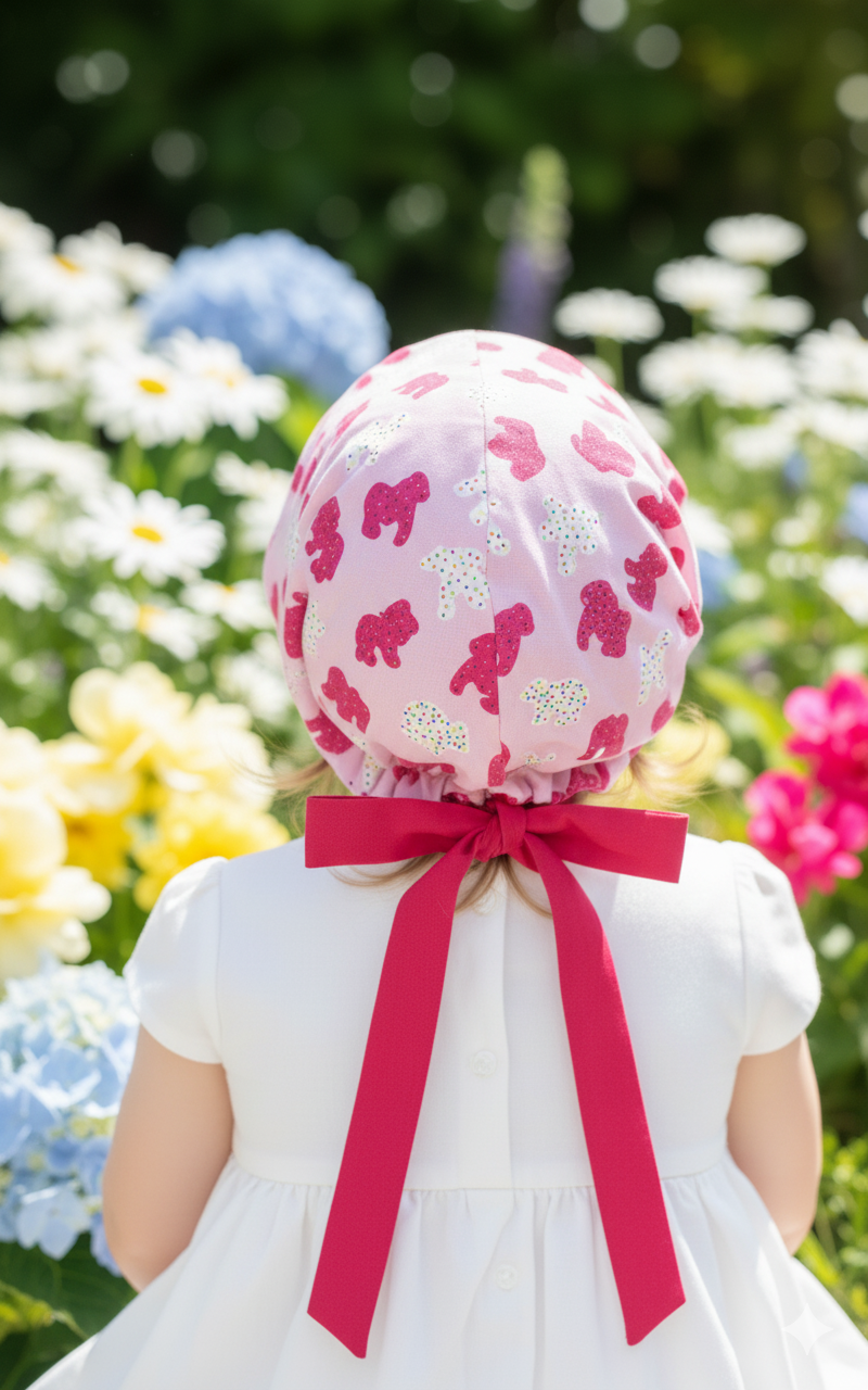 FROSTED SPRINKLE ANIMAL COOKIES BONNET