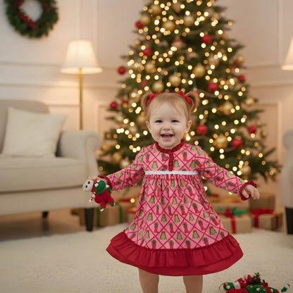 Cow Girl Christmas Nightgown