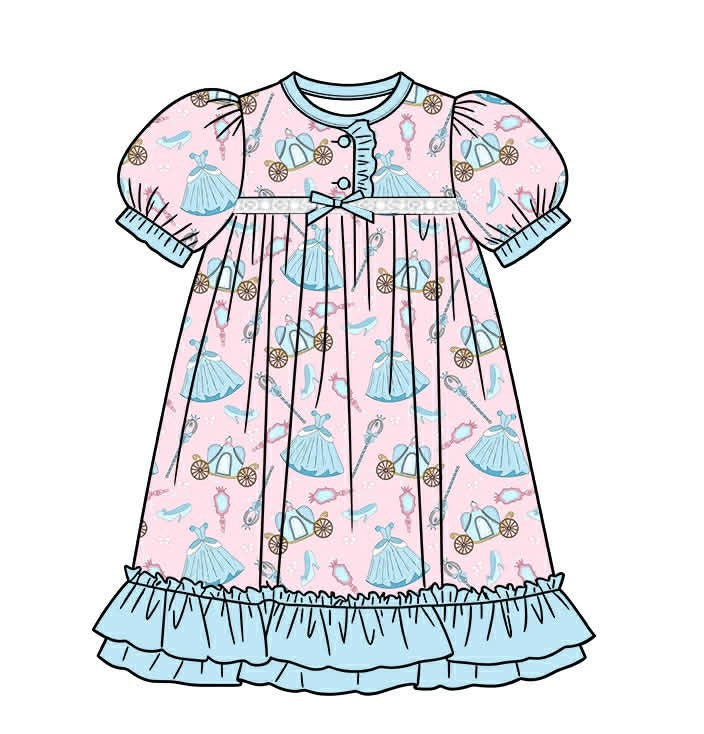 Girls Fairytale Princess Bamboo Nightgown