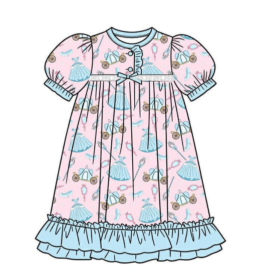 Girls Fairytale Princess Bamboo Nightgown