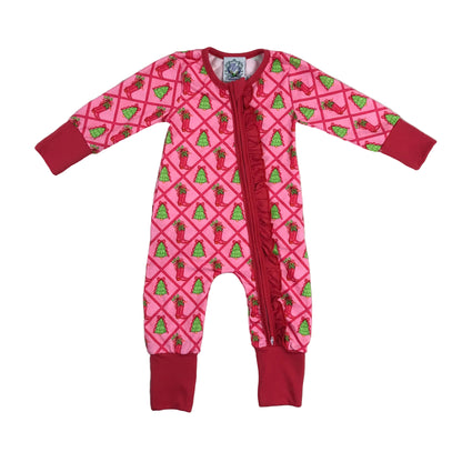 Cow Girl Christmas Zippy