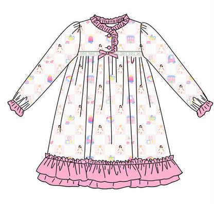 Dolly and Me - Exclusive Print - Long Sleeve Nightgown