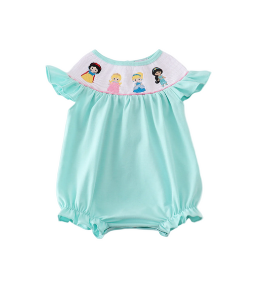 Magical - Princess Gingham Embroidered Bubble