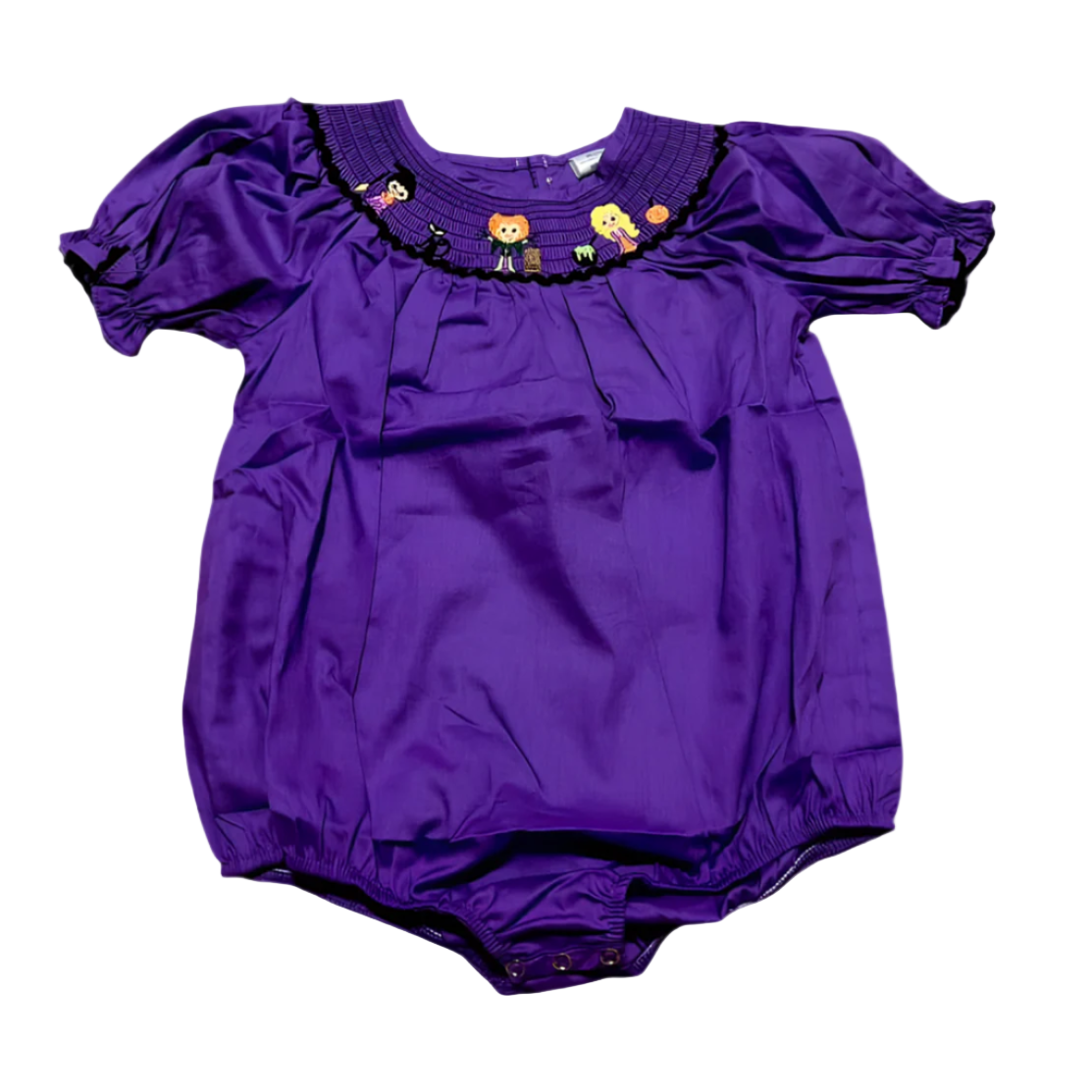 HALLOWEEN SISTERS - MACHINE SMOCKED - BUBBLE