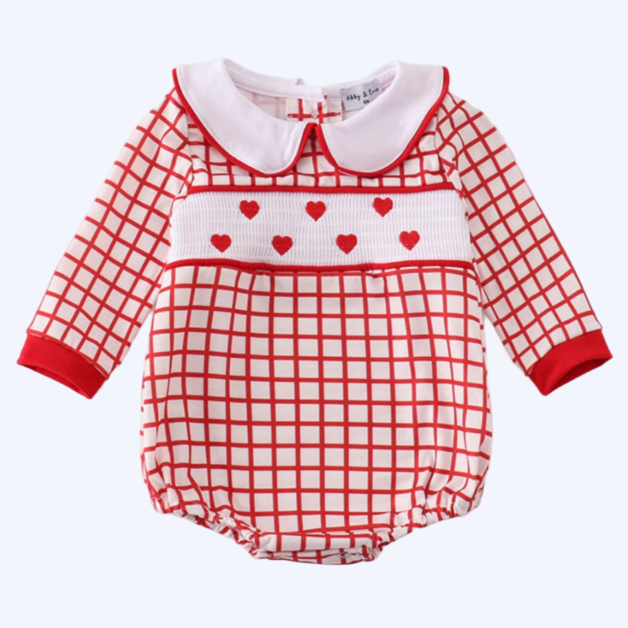 BOYS EMBROIDERED HEART BUBBLE – VALENTINE’S DAY