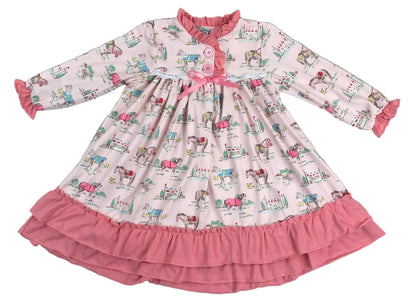 Kentucky Derby Equestrian Horse Nightgown