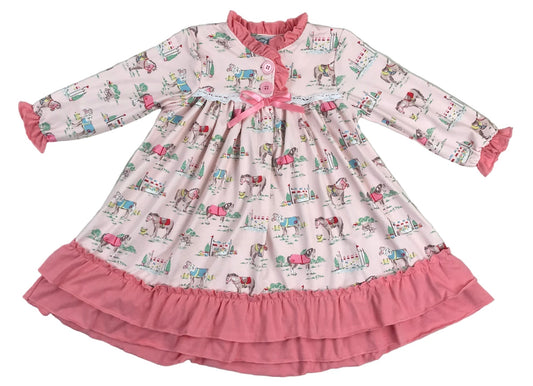 Kentucky Derby Equestrian Horse Nightgown