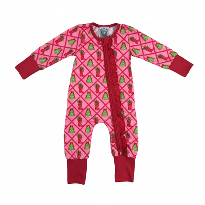 Cow Girl Christmas Zippy