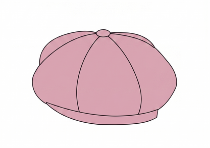 Girls Pink Wool Beret Hat – Classic Toddler & Kids Beret Hat