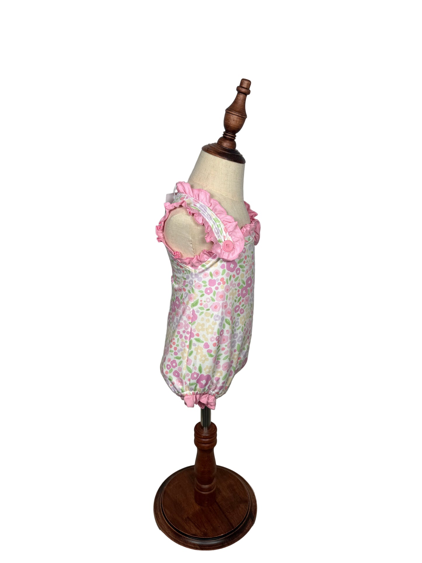 EVERLY’S FLOWERS BUBBLE ROMPER