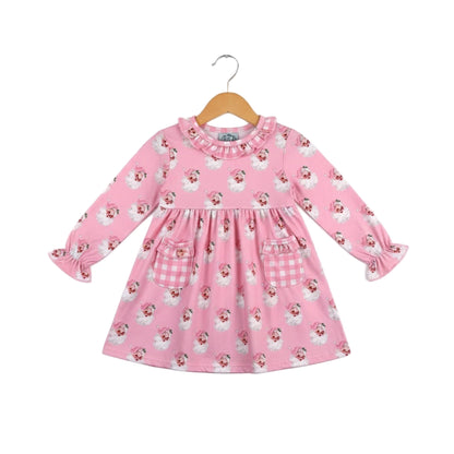 Vintage Santa Pink Dress