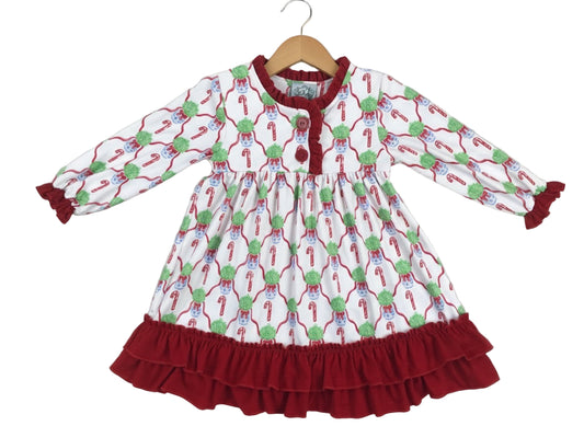 Christmas Candy Cane Nightgown