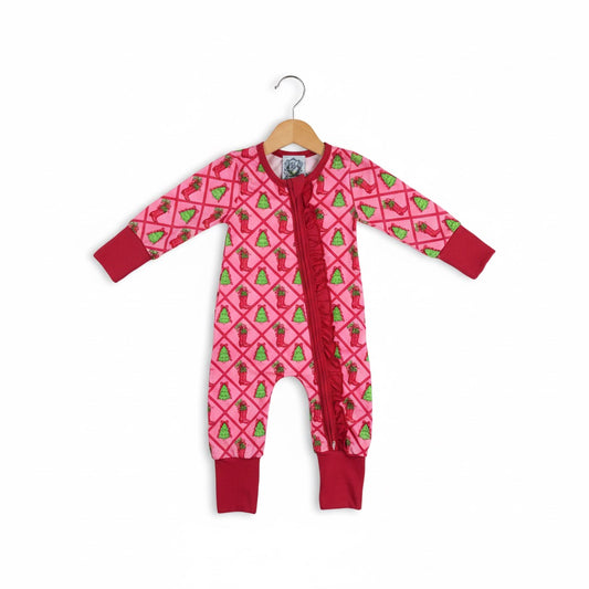 Cow Girl Christmas Zippy