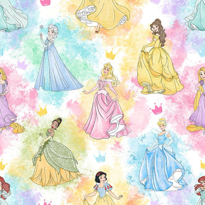 Pastel Princess Dreams Bamboo Ruffle Zippy
