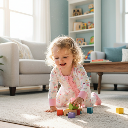 BIRTHDAY CAKE DREAMS COLLECTION BABY RUFFLE BUTT SLEEPER