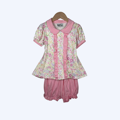 EVERLY’S FLOWERS SHORTS SET