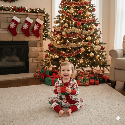 Antique Christmas Morning Child's Play Zippy