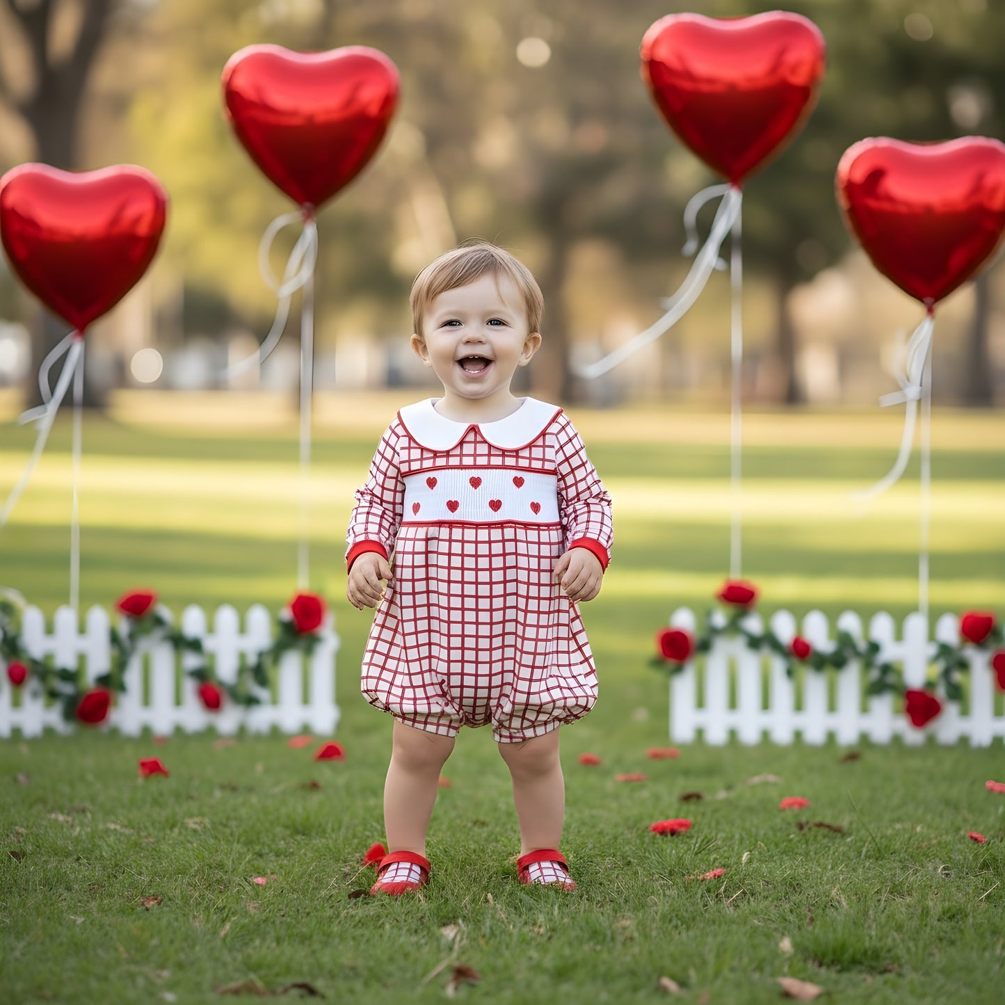 BOYS EMBROIDERED HEART BUBBLE – VALENTINE’S DAY