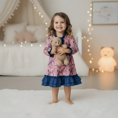 GRANDMILLENNIAL PEACOCK NIGHTGOWN