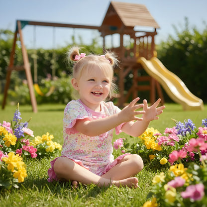 EVERLY’S FLOWERS PAJAMA SHORTS SET