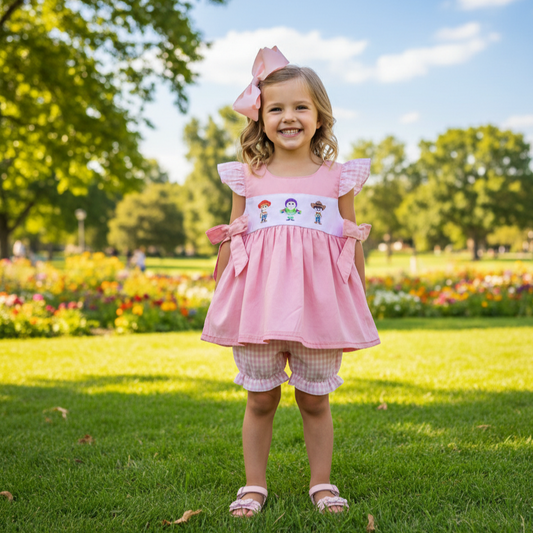 MAGICAL - TOY FRIENDS - GIRLS SHORTS SET